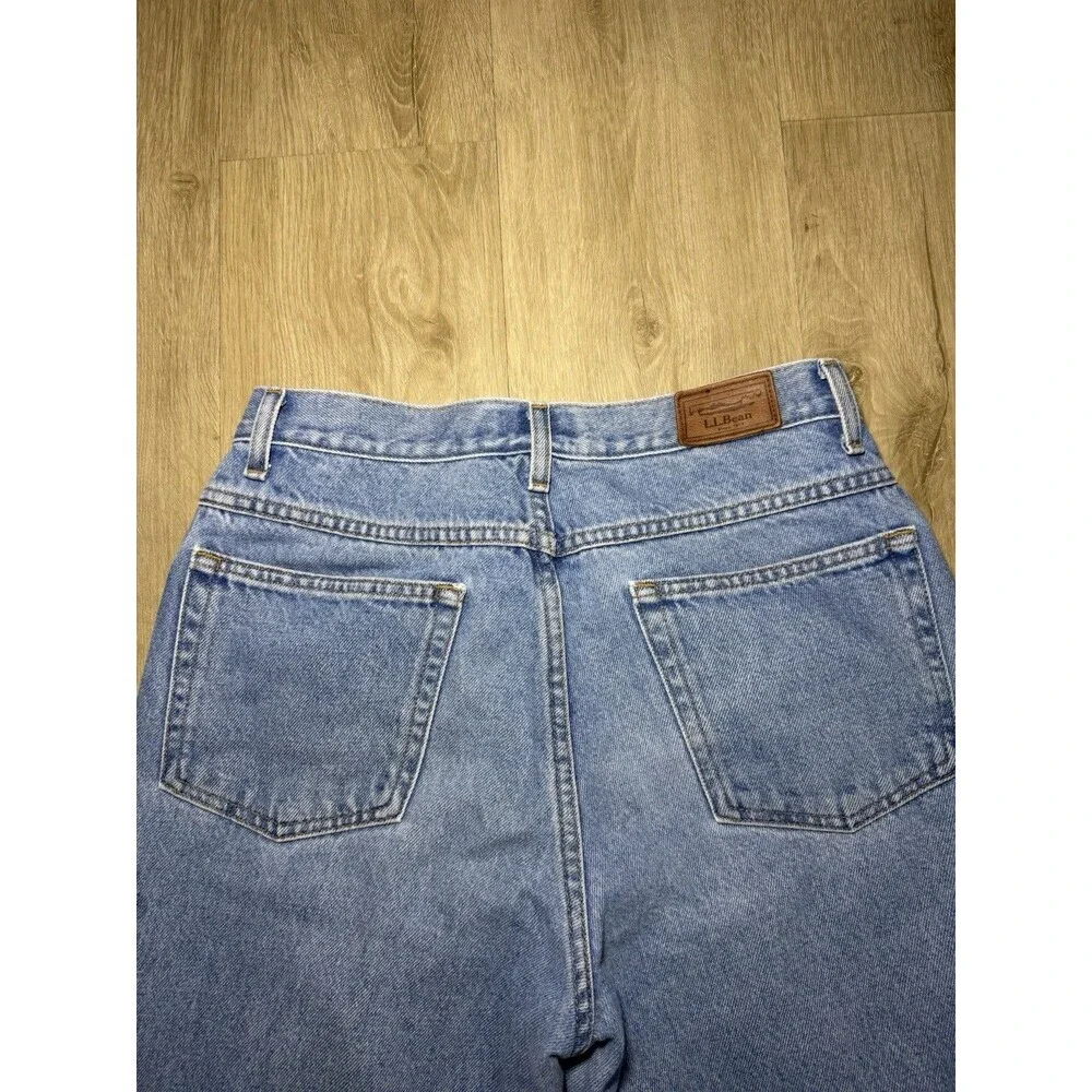 L.L. Bean Relaxed Fit Jeans Men’s Light Blue Denim Straight Leg